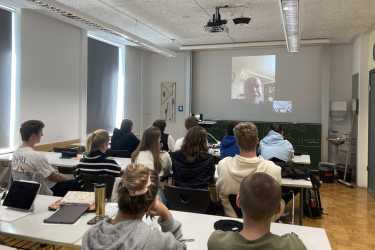 Unterricht quer über den Atlantik Unterricht quer über den Atlantik