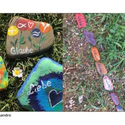 Wahlfach Streetart beschäftigt sich mit Weisheiten Wahlfach Streetart beschäftigt sich mit Weisheiten