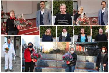 Zinzendorfschulen ehren viele Jubilare – allerdings einzeln Zinzendorfschulen ehren viele Jubilare – allerdings einzeln