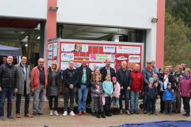 Zinzendorfschulen unterstützen Brandschutzmobil