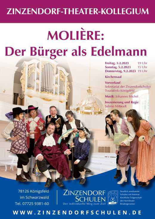 Der Bürger als Edelmann - Theateraufführungen im Februar 2023