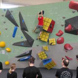 Spaßwettkampf im blocwald