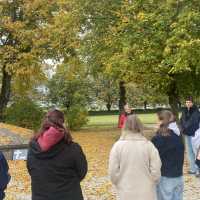 Leistungsfach Deutsch auf Exkursion im Eckerwald