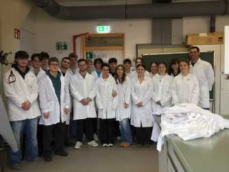 Bakterien der Spur: Leistungsfach Biologie forscht im Labor