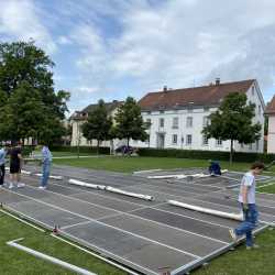 Realschüler helfen tatkräftig beim Bläsertag