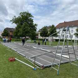 Realschüler helfen tatkräftig beim Bläsertag