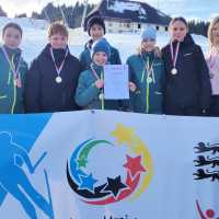 Jugend trainiert: 1. Platz auf der Piste