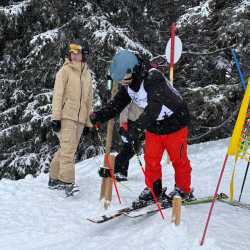 Jugend trainiert für Olympia: Stark unterwegs beim Landesfinale Ski Alpin 