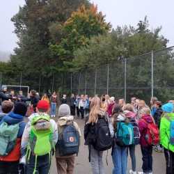 Kennenlerntag der 5. Klassen an der Ruine Waldau