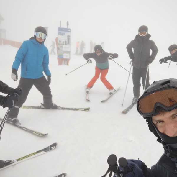 Ski-Ekursion des Leistungsfaches Sport an den Feldberg