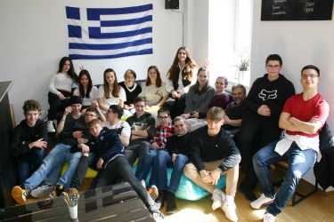 Abschiedsparty für Gastschüler aus Irland