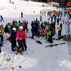 Skitag bei schönstem Spätwinterwetter