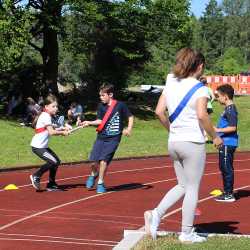 Sportfest der Klassen 5-8 bei schönstem Wetter