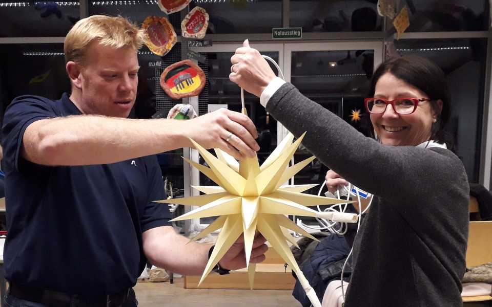 Herrnhuter Stern… selbst gebaut