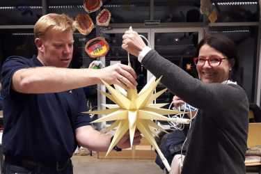 Herrnhuter Stern… selbst gebaut