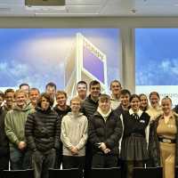 Zinzendorfschulen treffen auf das High-Tech-Unternehmen TRUMPF Laser 