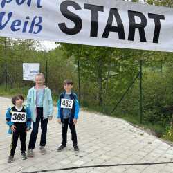 Rund zwei Dutzend Zinzendörfler starten beim Sport Weiß Lauf