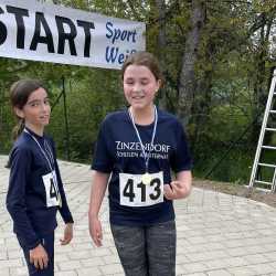 Rund zwei Dutzend Zinzendörfler starten beim Sport Weiß Lauf