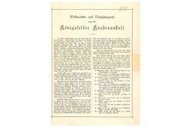 Königsfelder Gruß ab 1899 jetzt online
