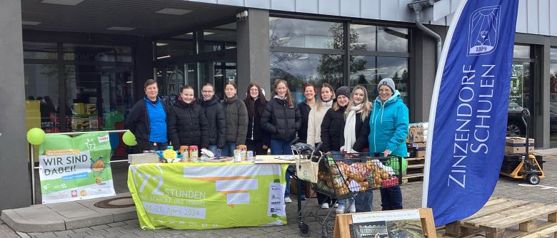 Ein Teil mehr im Einkaufswagen: Erfolgreicher Einsatz bei 72-Stunden-Aktion