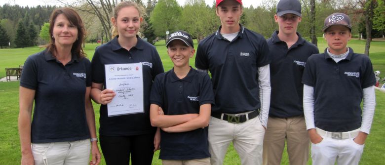 Zinzendorf-Golfer im Landesfinale bei Jugend trainiert für Olympia
