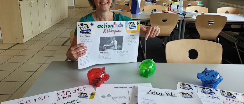 Großzügige Spende für die Kindernothilfe
