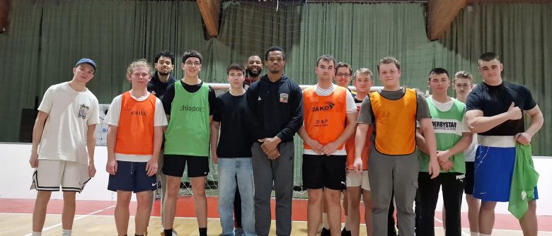 Trainingseinheit der Black Forest Panthers als GFS