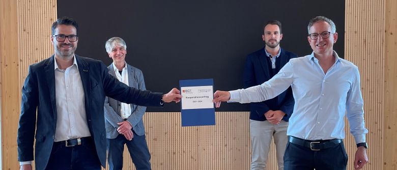 EGT AG und Zinzendorfschulen Königsfeld verlängern Bildungspartnerschaft 