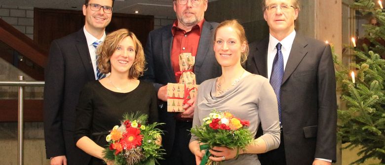 Ehrungen für langjährige Mitarbeiter