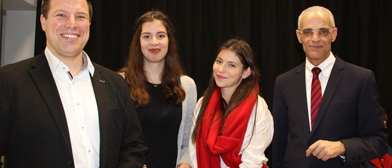 Schüler beim Neujahrsempfang geehrt