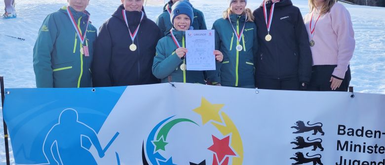 Jugend trainiert: 1. Platz auf der Piste