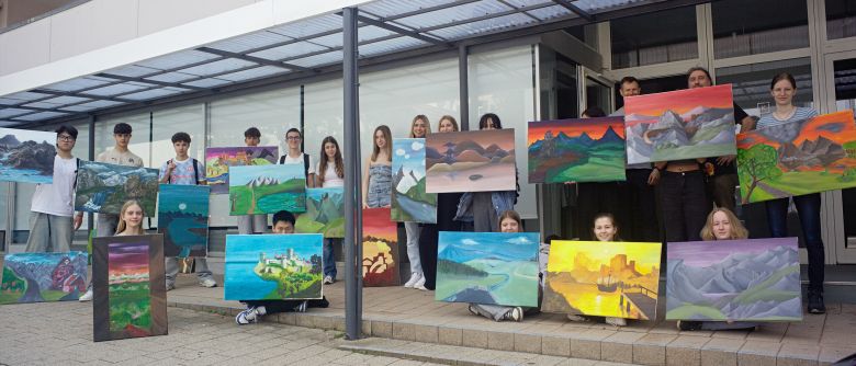 Bilder des Kunstprofils in der Galerie K3 zu sehen