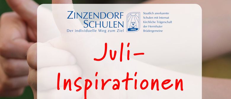Inspirationen zum Juli mit Br. Hofmann