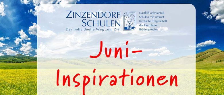 Inspirationen zum Juni mit Br. Hofmann