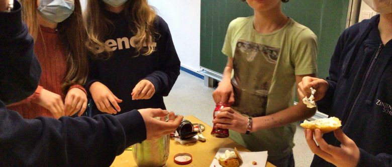 Leckere Scones im Englischunterricht