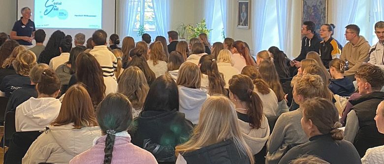 „Sozial im Saal“: Einblick in die Praxis für angehende Fachkräfte.