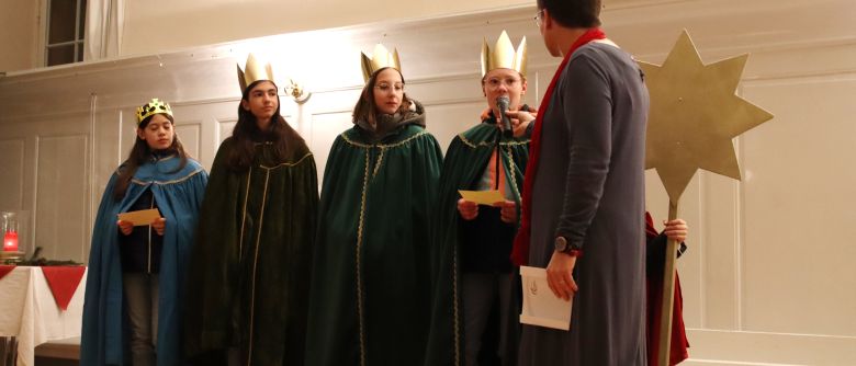 Zinzendorfschulen sammeln 3210,60 Euro für die Sternsinger