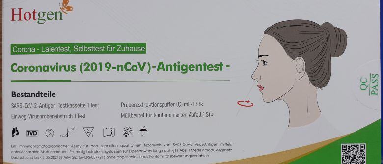 Corona Selbsttests: Keine positiven Ergebnisse