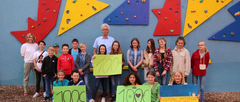 5Rb sammelt 300 Euro für ukrainische Flüchtlinge 