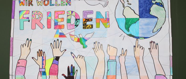 Flagge zeigen für den Frieden