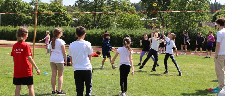 Perfektes Wetter beim Sportfest