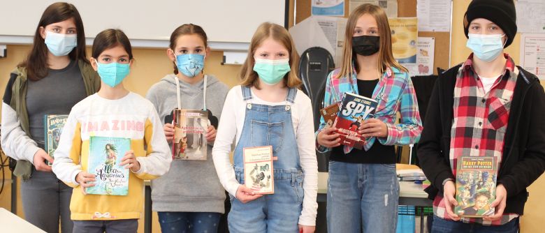 Nuria Kawohl aus der 6b gewinnt Vorlesewettbewerb