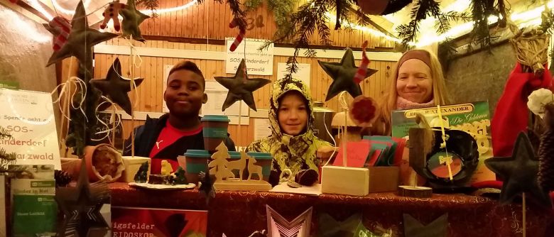 Erfolgreicher Stand auf dem Weihnachtsmarkt
