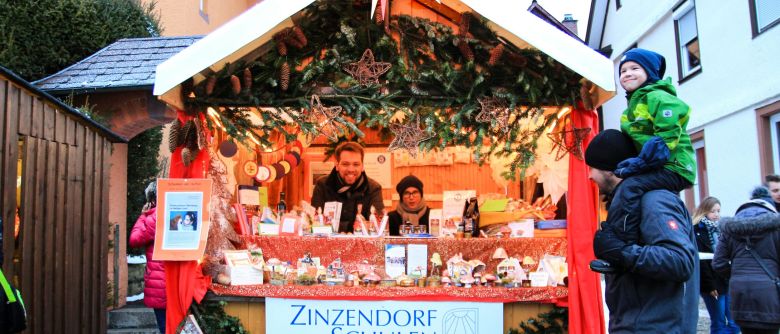 Stand am Weihnachtsmarkt ein toller Erfolg