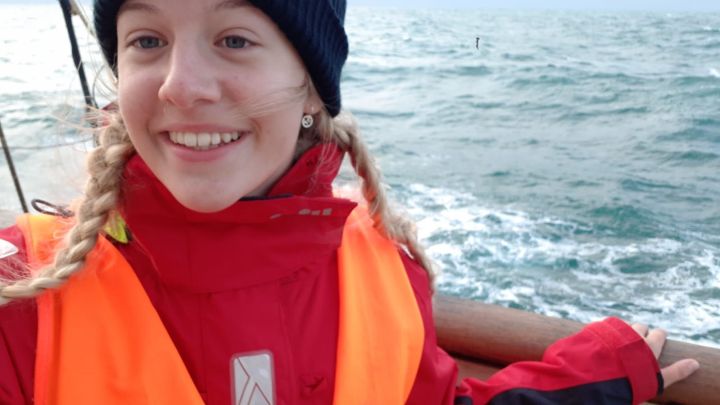 Hanna segelt über den Atlantik