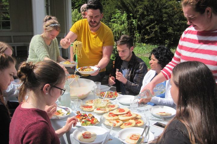 Abschlusspräsentation "Kochen mit Kindern"