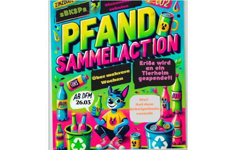Großartige Aktion der BKSP2 zum Thema Müll