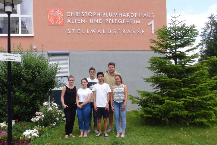 Sozialmanagement-Kurs besucht Seniorenheim
