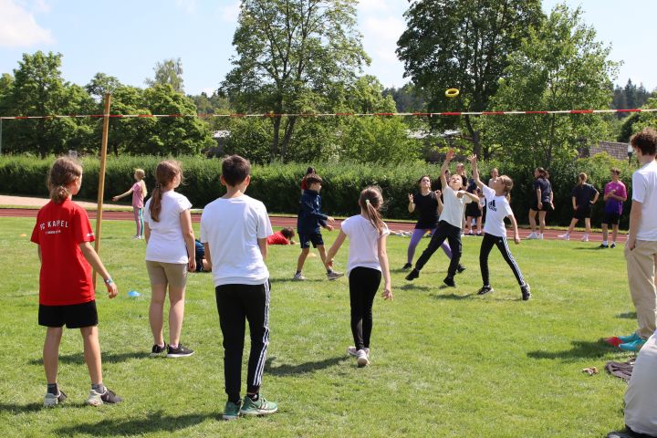 Perfektes Wetter beim Sportfest