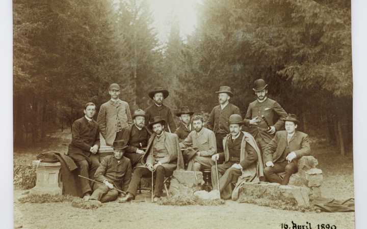 Lehrer der Knabenanstalt 1890